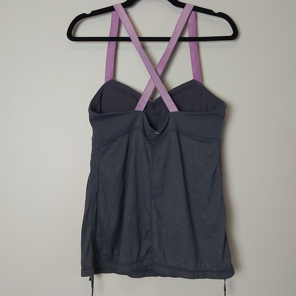 Lululemon Hot Class Tank Gray Purple 10 - Picture 6 of 11